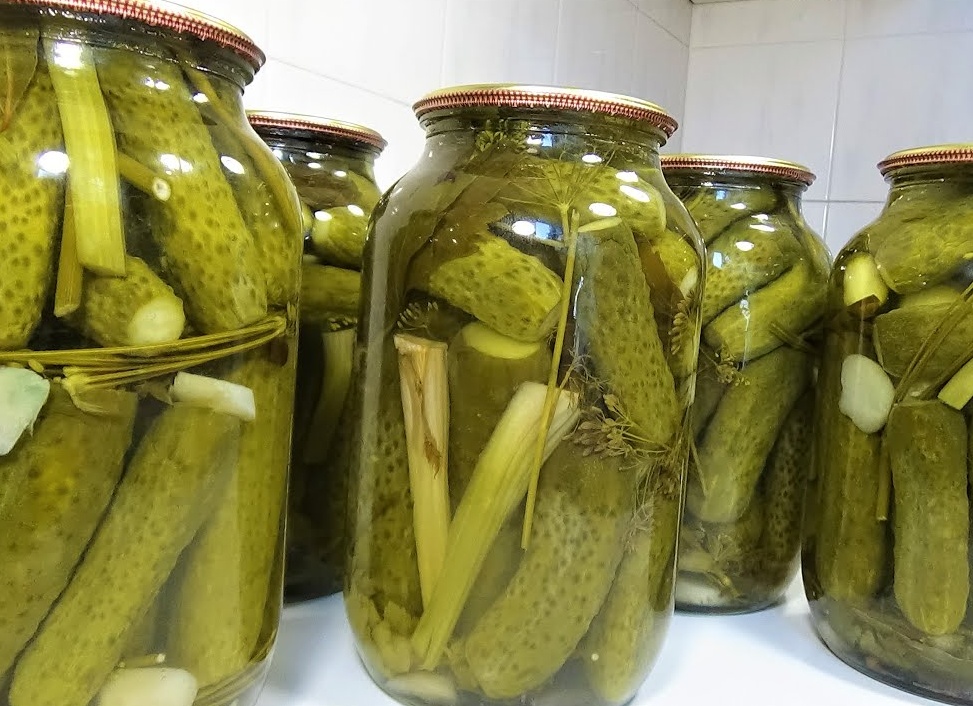 ХРУСТЯЩИЕ ОГУРЧИКИ НА ЗИМУ